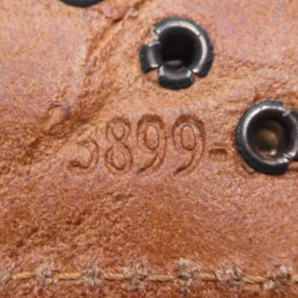 Aquara 3899 Brown Silver Snakeskin Embossed Leather Metal Studded Western Belt - Picture 10 of 10